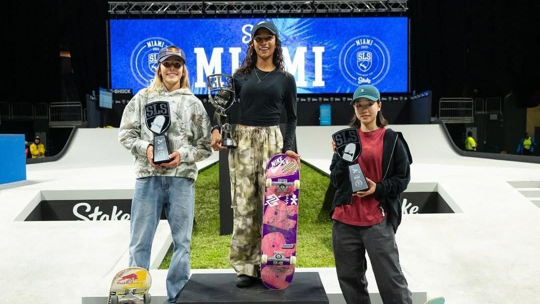 Rayssa Leal é campeã da etapa de Miami da SLS