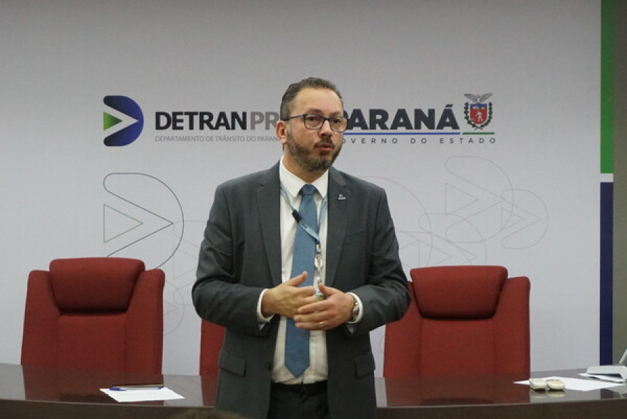 Presidente do Detran-Pr., fala do Maio Amarelo.