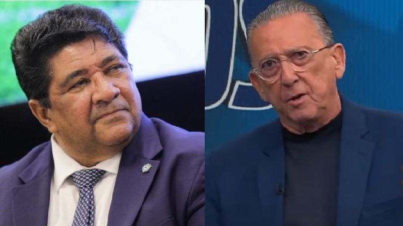 CBF negocia jogo contra seleção banida do futebol; revela Galvão Bueno
