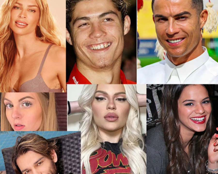 Os famosos e suas transformações