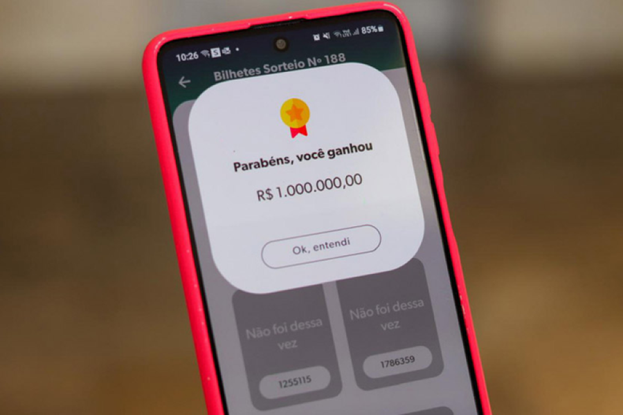 Mais um milionário pelo Nota Paraná.