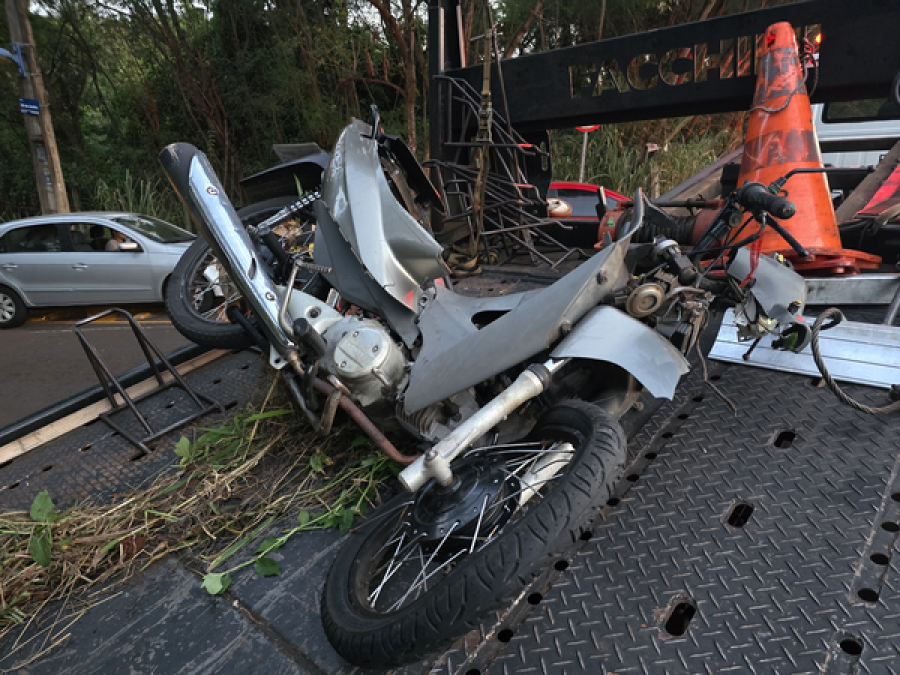 Morre motociclista que fugia de abordagem da Policia, em Maringá.