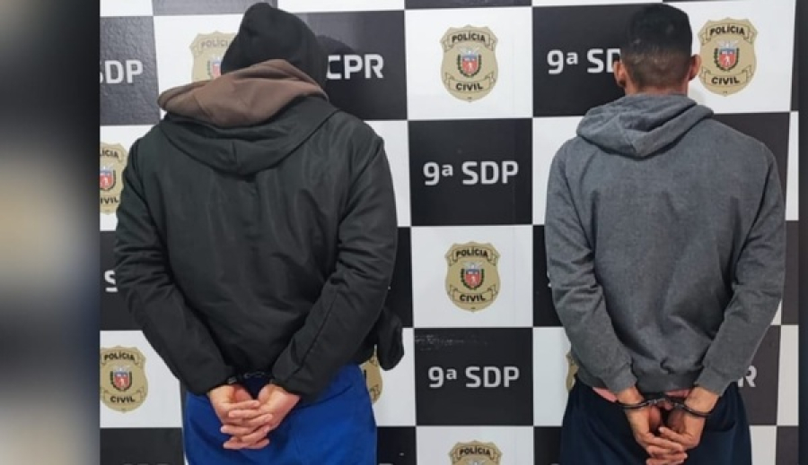 Irmãos foragidos por homicídio são presos em Maringá