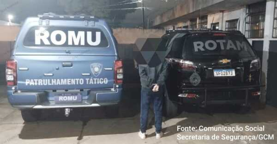 ROMU e ROTAM apreendem arma, drogas e dinheiro 