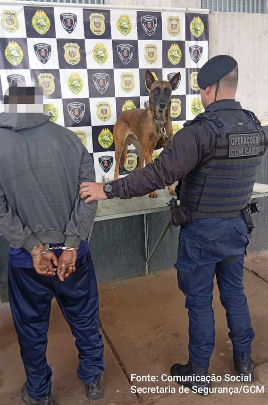 Homem com mandado de prisão é detido pela GCM