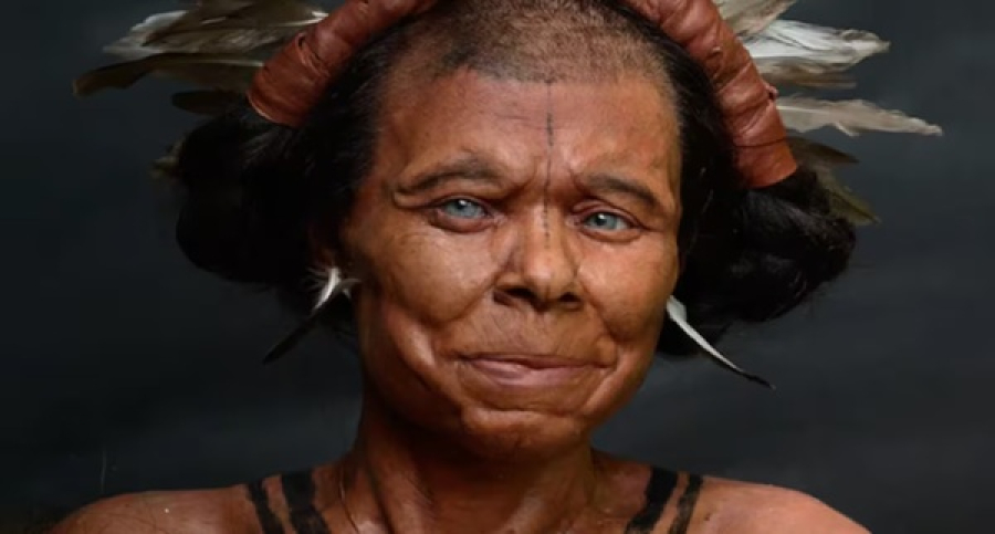 Cientistas recriam rosto de mulher de 10 mil anos