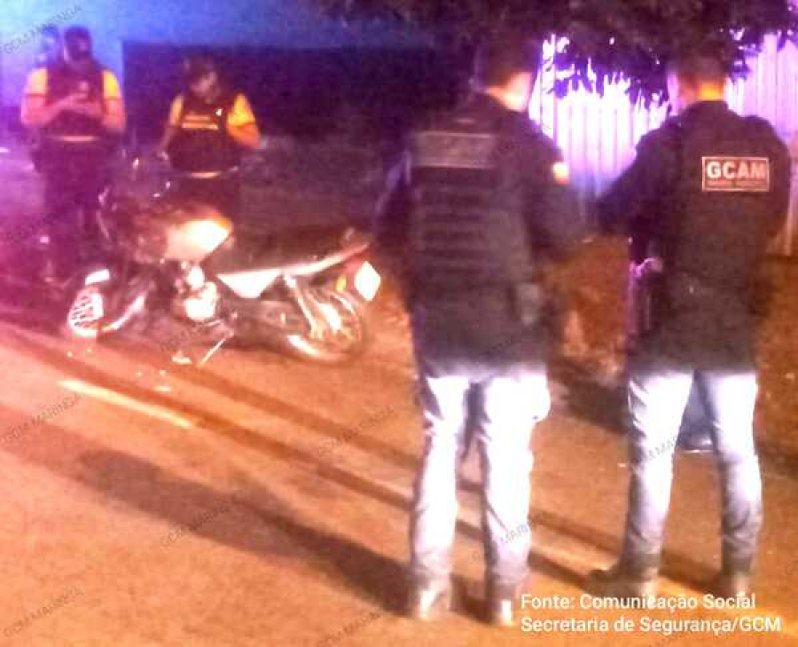 Moto com dívidas de 7 Anos é apreendida