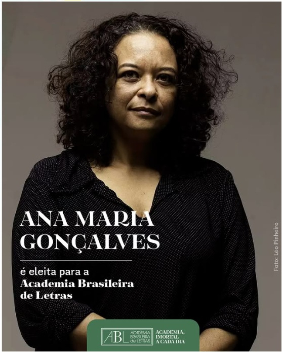 Ana Maria Gonçalves, a primeira mulher preta a ingressar na ABL