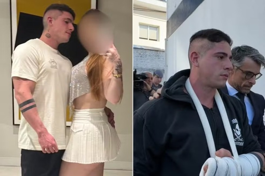 Fisiculturista é preso após espancar namorada médica 