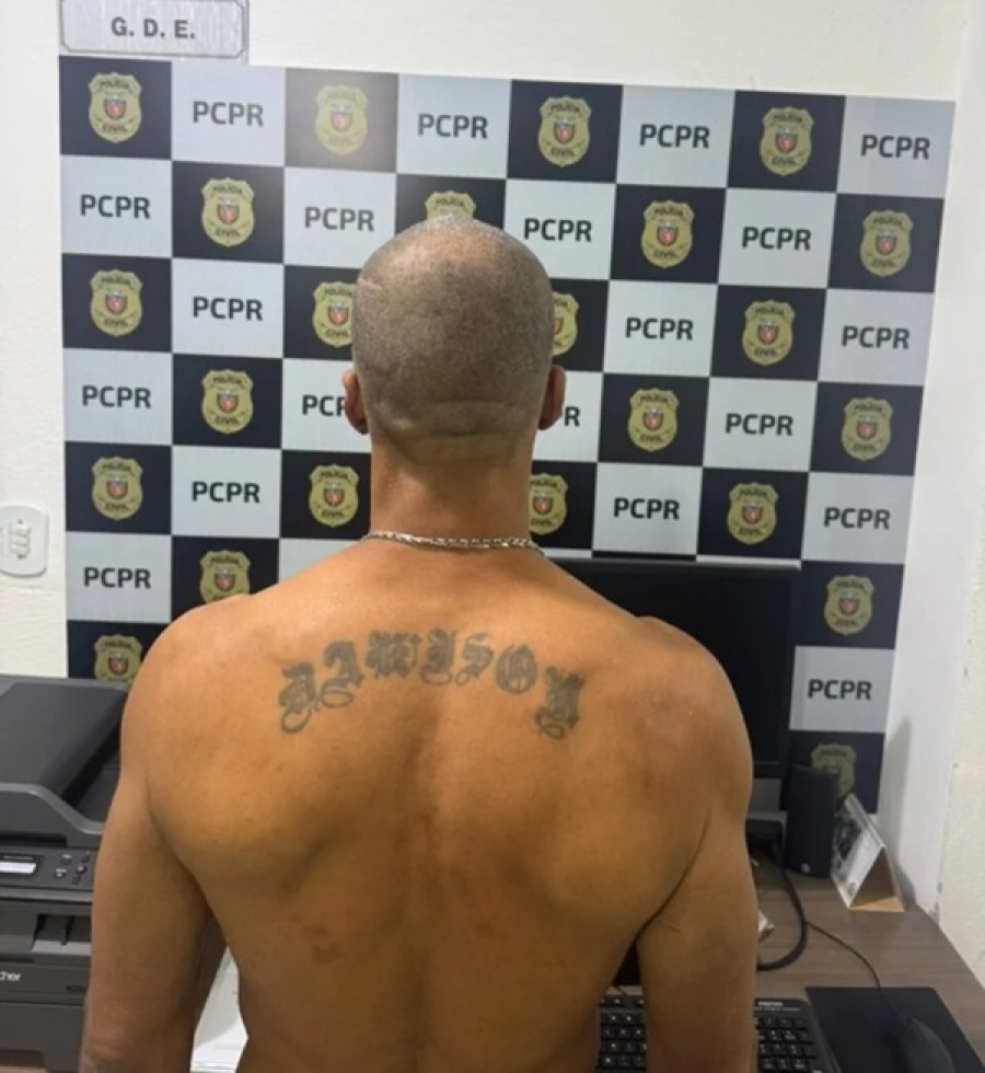 Suspeito de latrocínio contra idoso é preso.